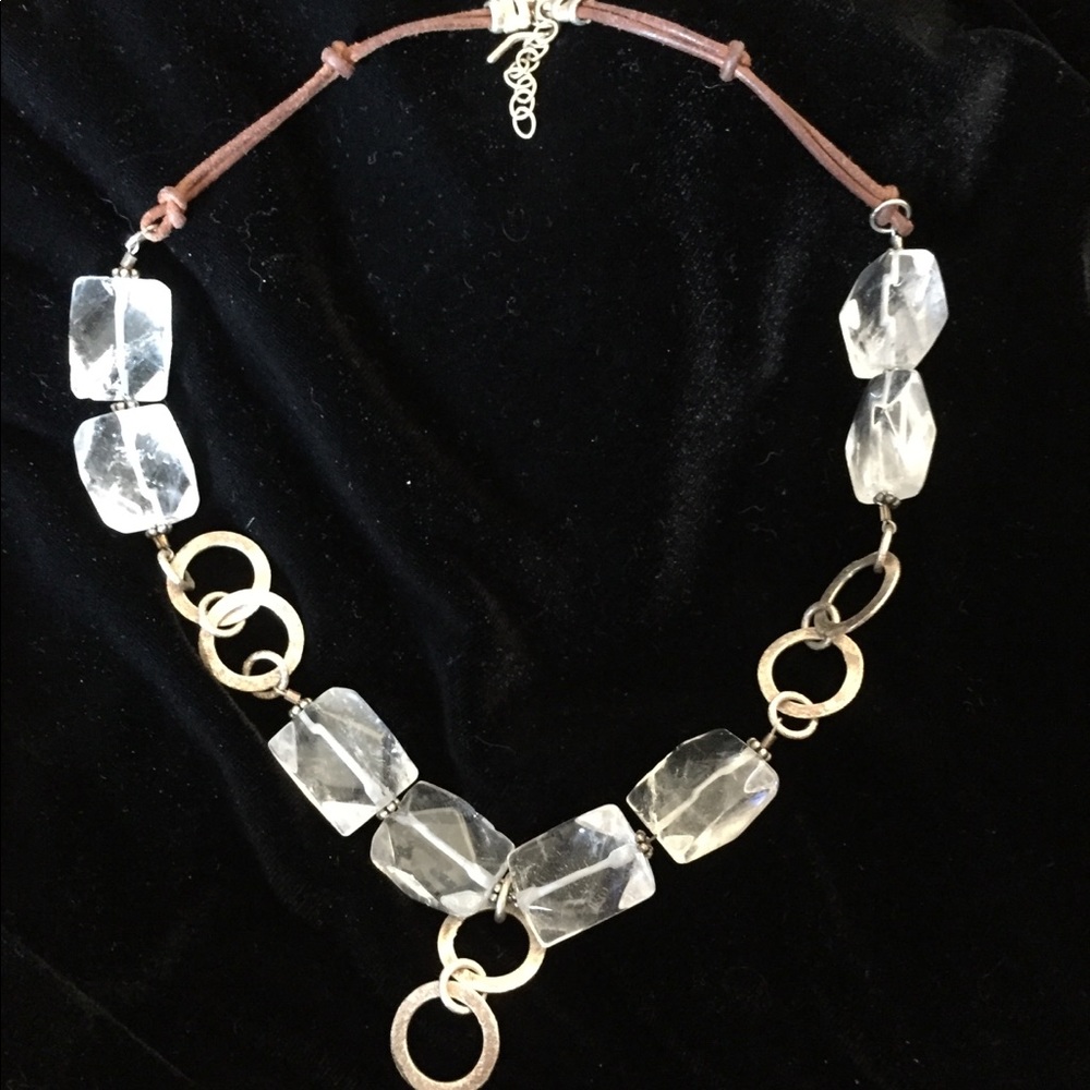 Necklace Looks Like Ice